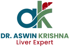 Dr. Aswin Krishna liver expert logo favicon