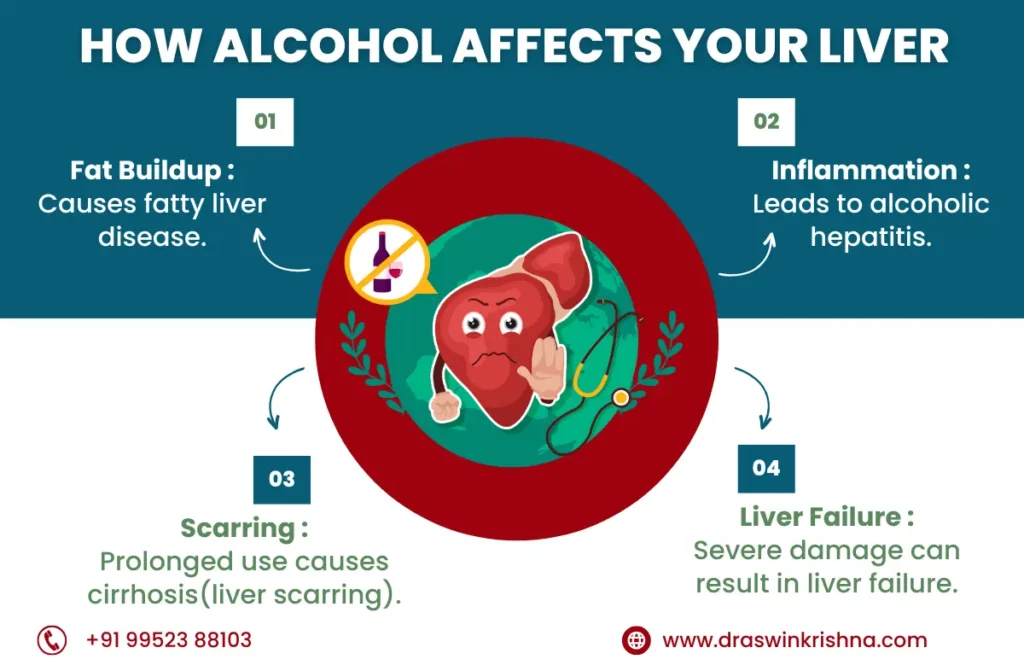 How Alcohol Affects Your Liver