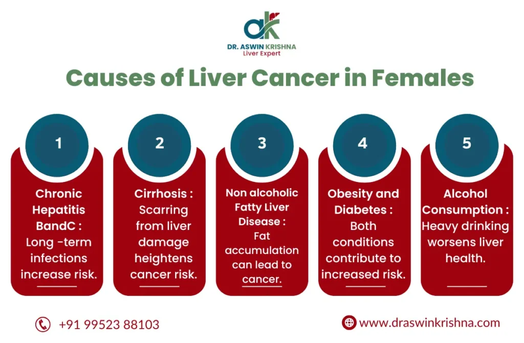 Causes of Liver Cancer in Females